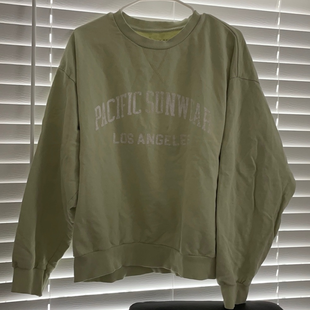 PacSun Green Crewneck
